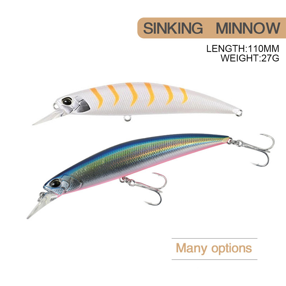 Fishing Lure Jerkbait - 11cm 27g balıkçılık cazibesi Minnow Wobbler