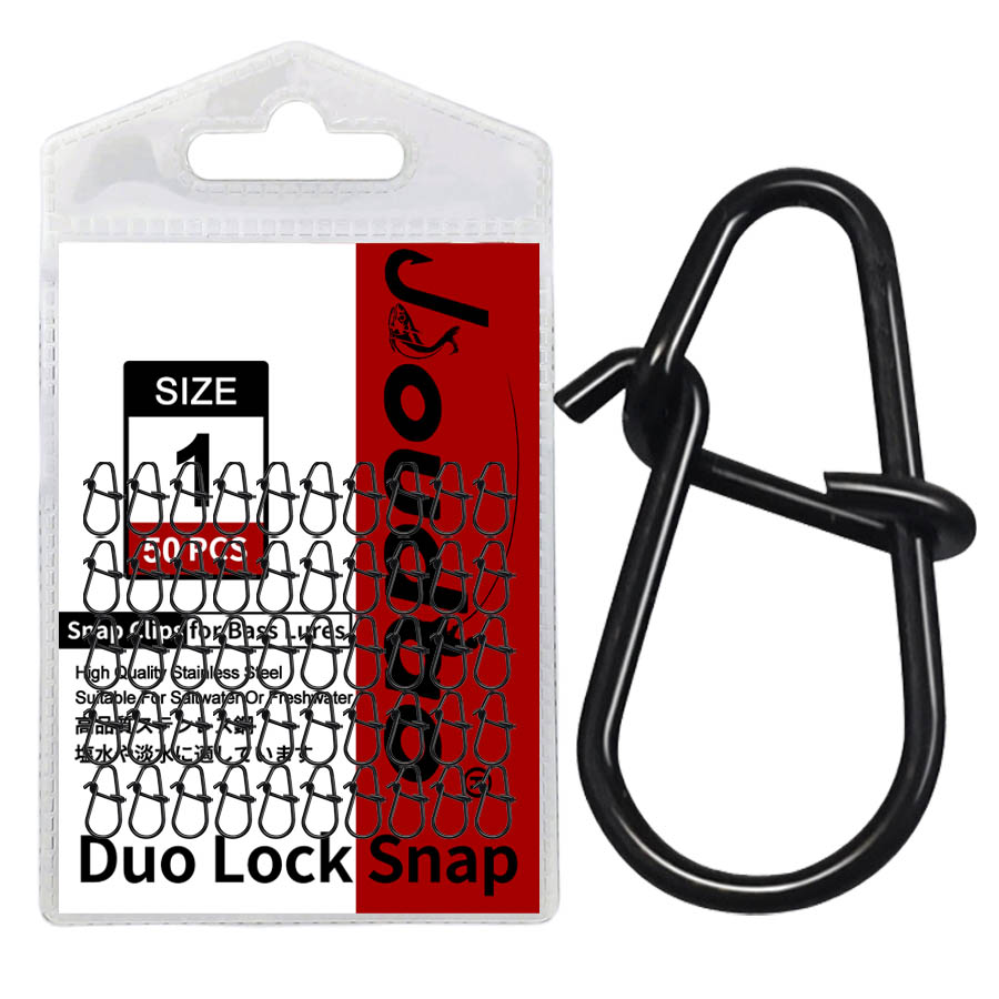 Fishing Lure Accessories - 50 adet Crankbait Snaps Paslanmaz Çelik