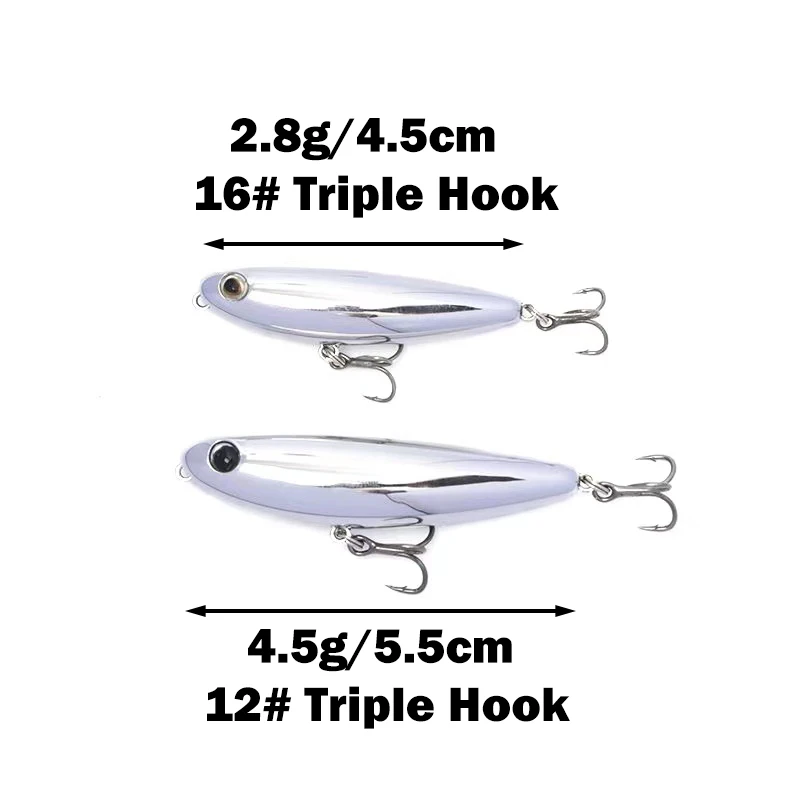 Yeni 4.5g Mini Wobblers Kalem  - Fishing Lure Soft Plastic incelemesi ve fiyatı