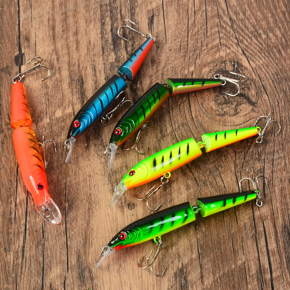 5 adet Yüzen Minnow Jerkbait Y - Fishing Lure Jerkbait incelemesi ve fiyatı