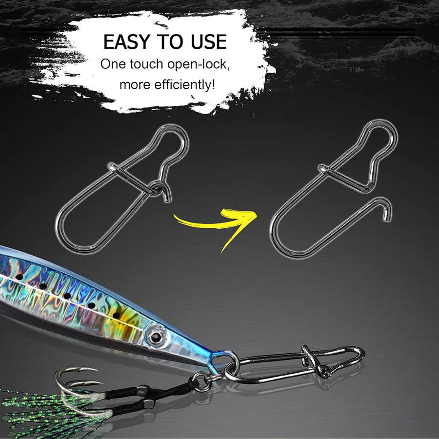 50 adet Crankbait Snaps Paslan - Fishing Lure Accessories incelemesi ve fiyatı